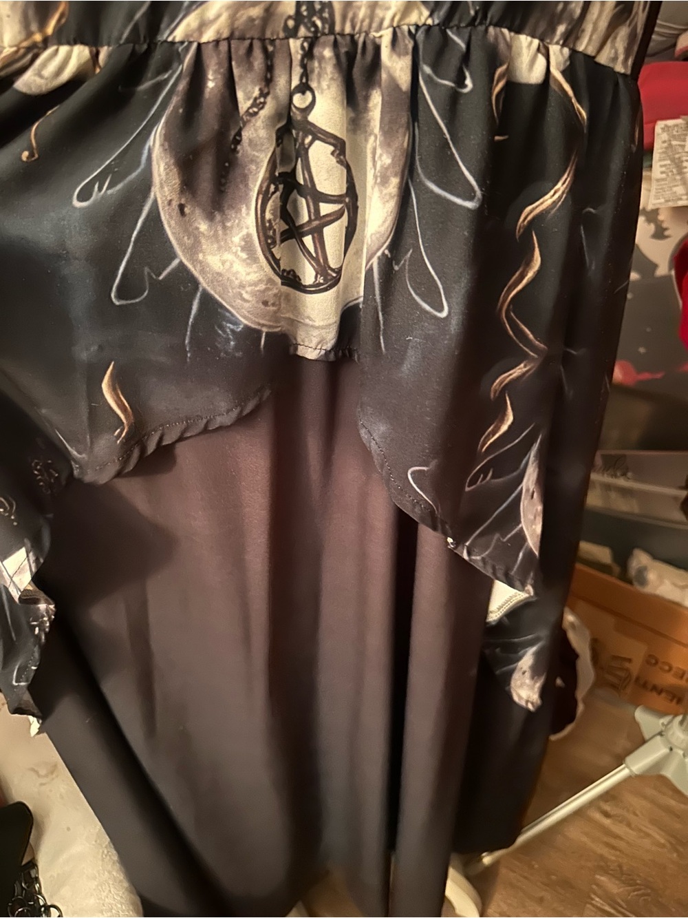 Gothic Witchy Maxi Dress - Picture 4 of 5